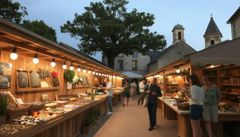 Marchés nocturnes de l&rsquo;île de Ré : guide complet 2025 (jours, horaires, villages)
