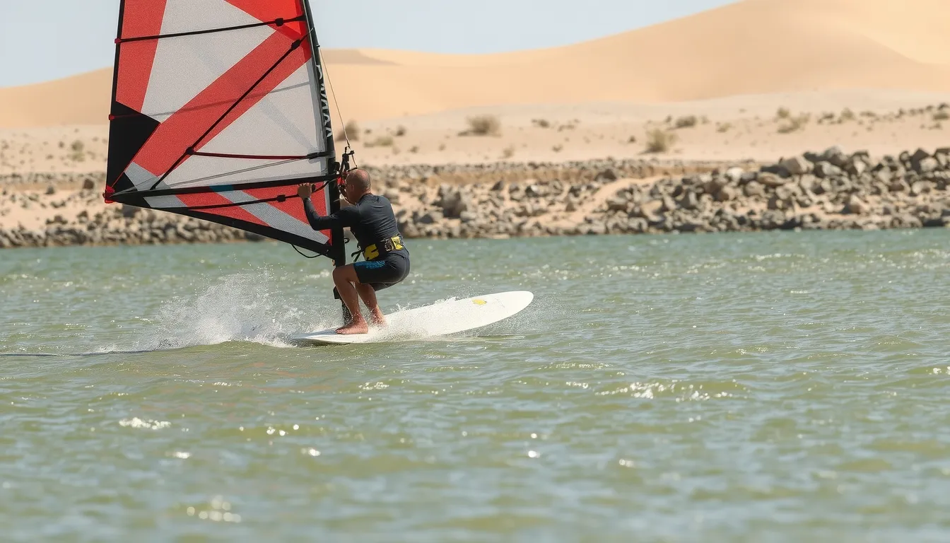 record vitesse planche à voile